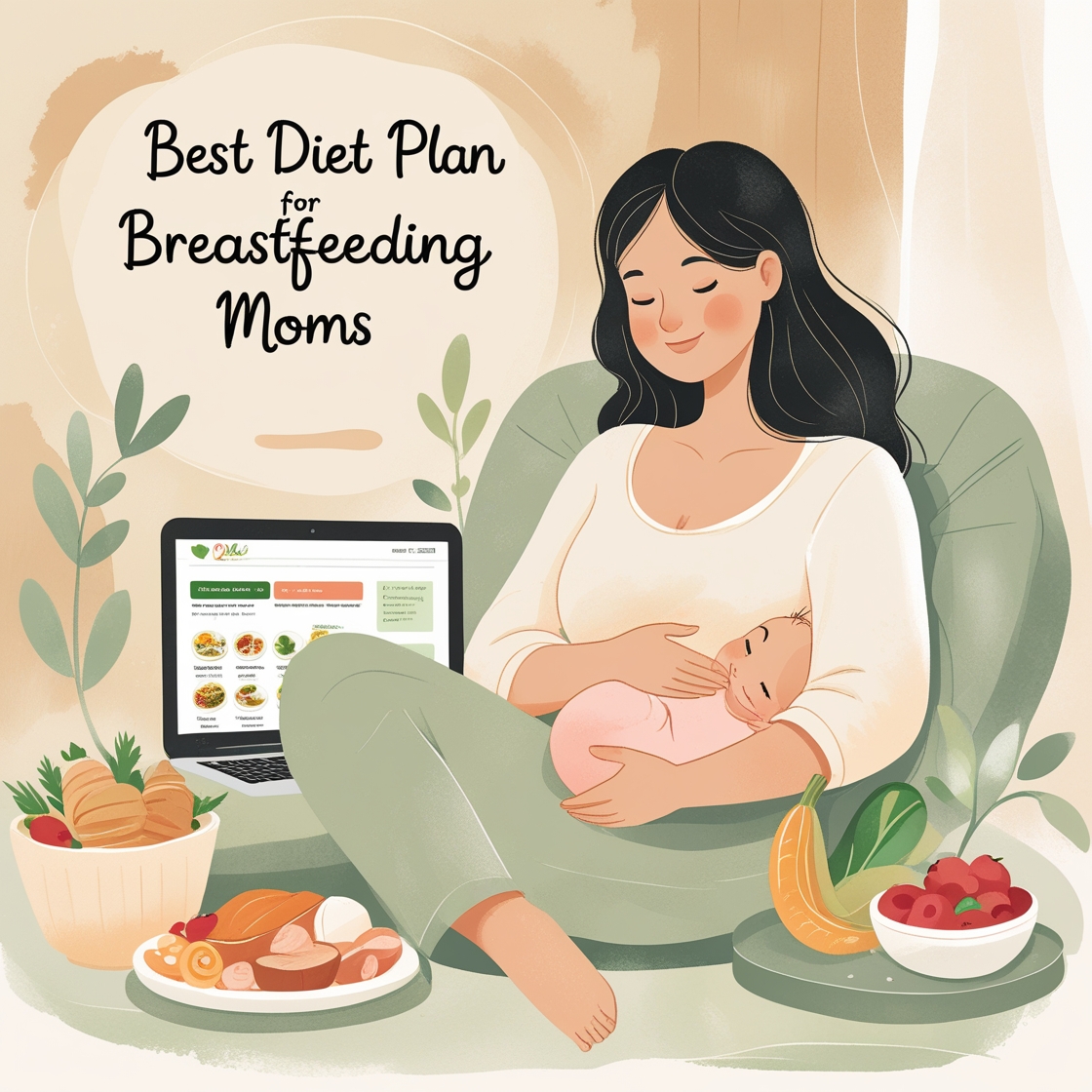 Breastfeeding diet plan