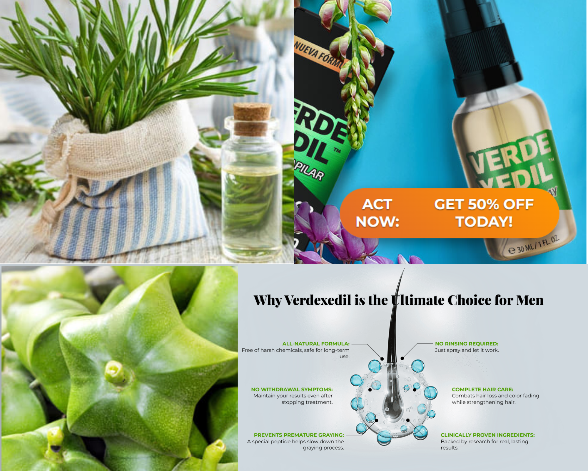 Verdexedil The #1 Hair Growth Spray You Need in 2025